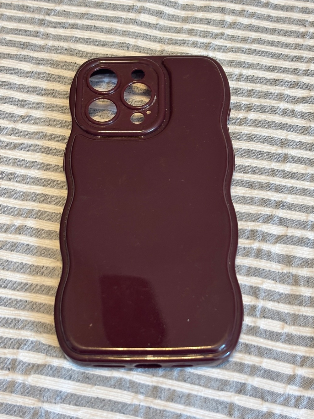 Purple Wave iPhone Case - Protective Phone Cover